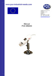 PCE Health and Fitness PCE-MM200 Manual
