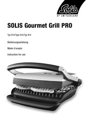 Solis PRO 814 Instructions For Use Manual