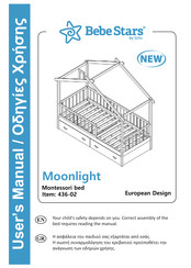 Gilis Bebe Stars Moonlight Montessori 436-02 User Manual