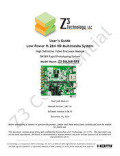 Z3 Technology Z3-DM368-RPS User Manual