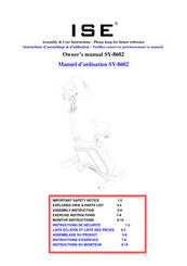 ISE SY-8602 Owner's Manual