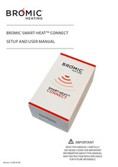 Bromic Heating SMART-HEAT CONNECT Setup And User's Manual