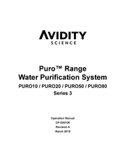 Avidity Science Puro PURO20 Operation Manual