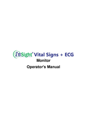 INSIGHT Vital Signs Plus ECG Operator's Manual
