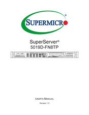 Supermicro SuperServer 5019D-FN8TP User Manual