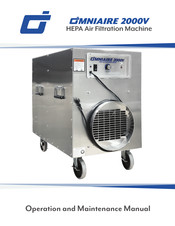Omnitec OmniAire 2000V Operation And Maintenance Manual