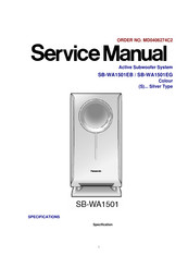 Panasonic SB-WA1501EB Service Manual