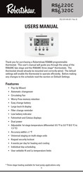 Robertshaw RS6220C User Manual