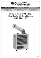 Global Industrial 293117 User Manual