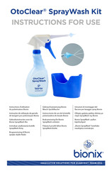Bionix OtoClear SprayWash 7290 Instructions For Use Manual