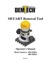 Demtech ART-0100/A SRT-0200/A Operator's Manual