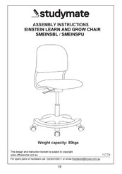 Studymate EINSTEIN SMEINSBL Assembly Instructions Manual