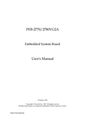 Portwell PEB-2780VG2A User Manual