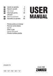 Zanussi ZGS685CTX User Manual
