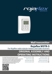 rojaflex WSTR-5 Original Assembly And Operating Instructions