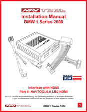 NAV TOOL NAVTOOL6.0-LB0-HDMI Installation Manual