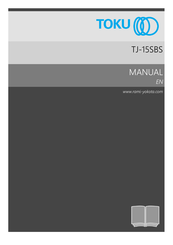 Toku TJ-15SBS Manual
