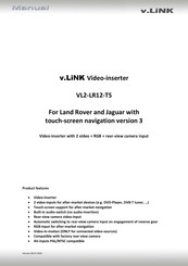 v.link VL2-LR12-TS Manual