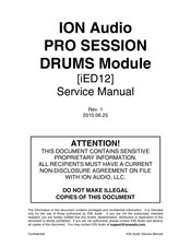ION iED12 Service Manual