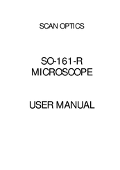Scan Optics SO-161-R User Manual