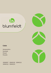 Blumfeldt Calais Instructions Manual