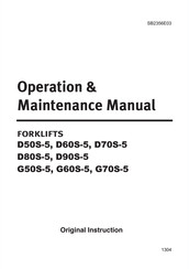 Doosan D70S-5 Operation & Maintenance Manual