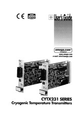 Omega Engineering CYTX231 Series User Manual