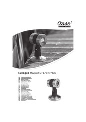 Oase Lunaqua Maxi LED Operating Instructions Manual