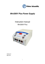 Fisher Scientific Mini300V Plus Instruction Manual