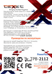 texet PowerPack TPB-2112 Manual