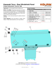 Kolpin 1466 Product Instructions