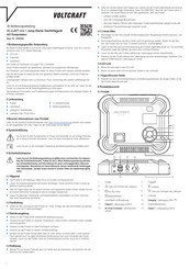 VOLTCRAFT VC-CJS71 Operating Instructions Manual