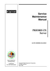 Digital Equipment PRIORIS ZX Service Maintenance Manual