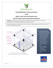 Riooutdoors 4S-QH Installation Instructions Manual