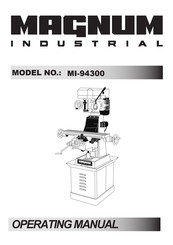 Magnum Industrial MI-94300 Operating Manual