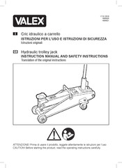 Valex 1650521 Translation Of The Original Instructions