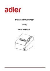 Adler TP700 User Manual