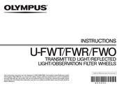 Olympus U-FWT Instructions Manual