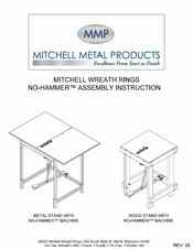 MMP NO-HAMMER Assembly Instructions Manual