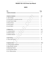 Magbot SE-10 User Manual