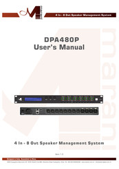 Marani DPA480P User Manual