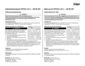 Dräger 68 09 381 Instructions For Use Manual