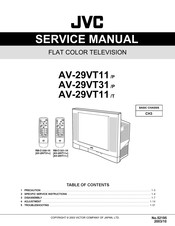 JVC AV-29VT31/P Service Manual