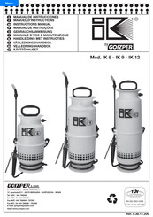 Goizper IK 9 Instruction Manual