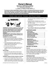 Syclone LGR145 Owner's Manual