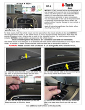 A-Tach Mounts 50291 Quick Start Manual