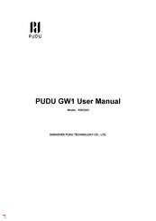 Pudu PGCG01 User Manual