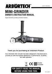 Arbortech MIN.FG.300.00.40 UK Owner's Instruction Manual
