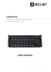 Ecler COMPACT8 User Manual