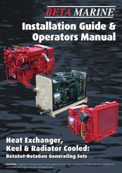 Beta Marine BetaGen 21 Installation Manual